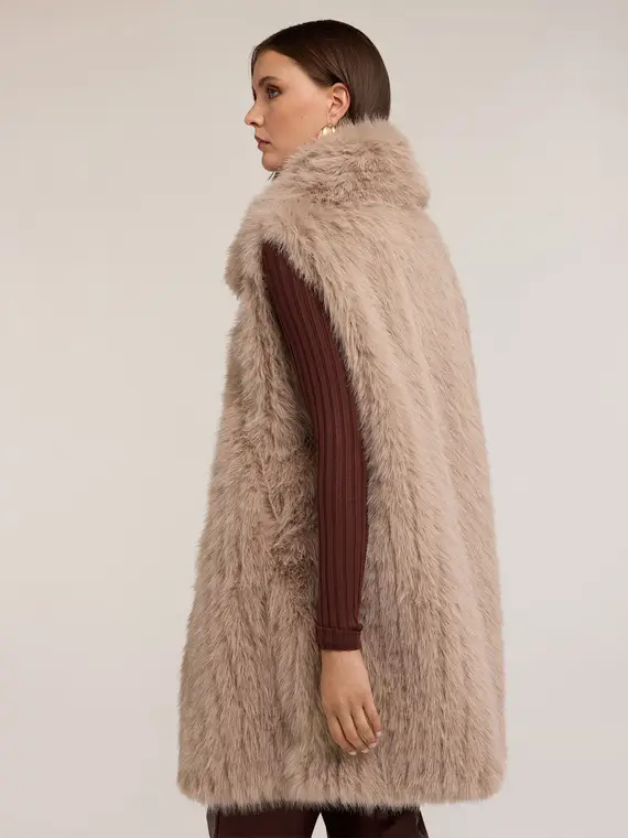 Motivi Gilet Donna Beige 2811400 miniatura 2