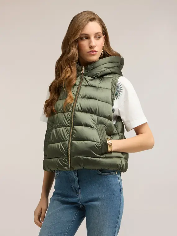 Motivi Gilet Donna Verde 4246596 miniatura 3