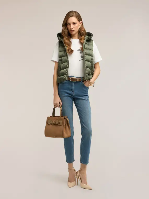 Motivi Gilet Donna Verde 4246596