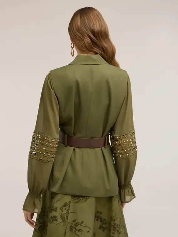 Motivi Gilet Donna Verde 4323992 miniatura 2