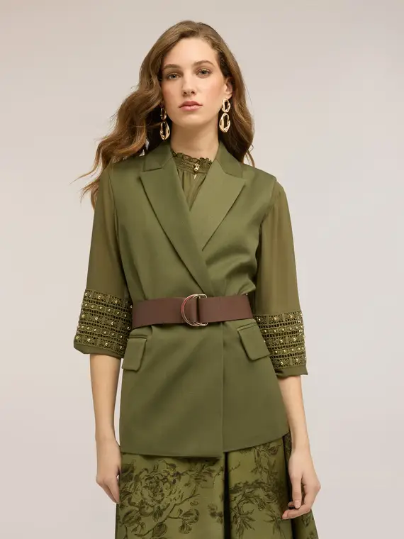 Motivi Gilet Donna Verde 4323992 miniatura 3