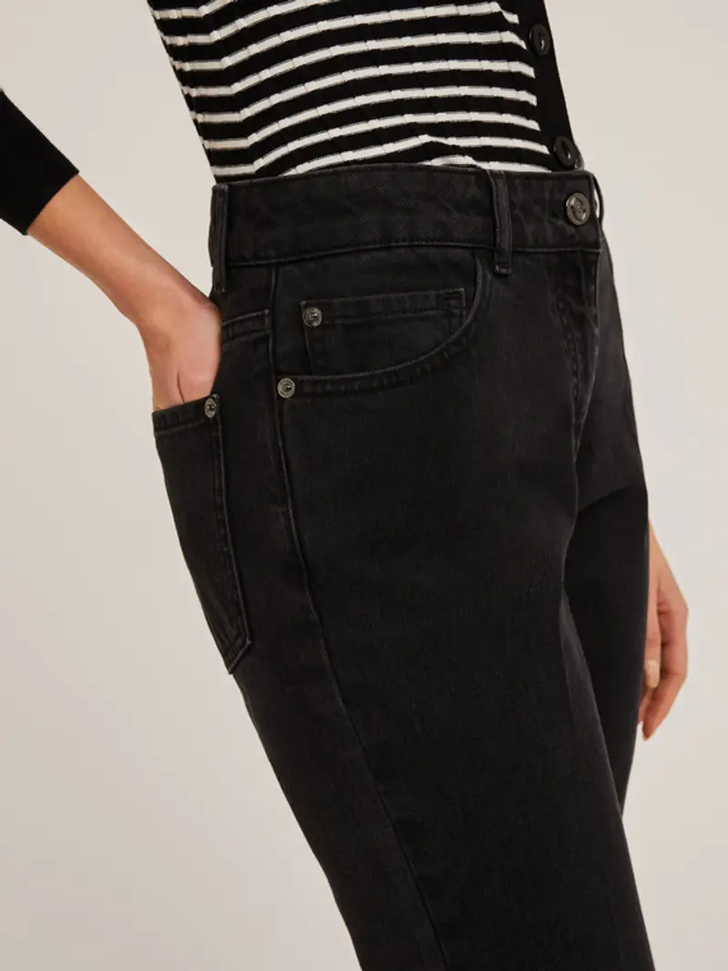 Motivi Jeans Donna Nero 932808 miniatura 2