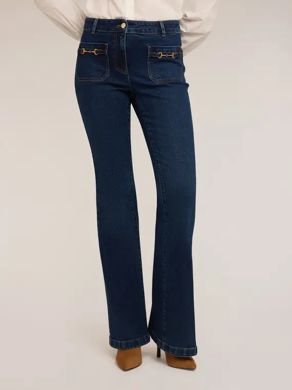 Motivi Jeans Donna Blu 2471324 miniatura 3