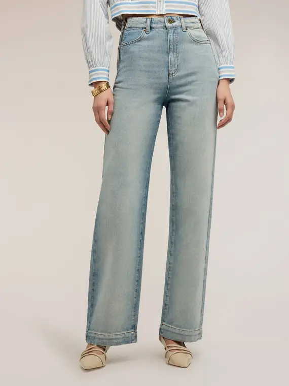 Motivi Jeans Donna Azzurro 4324070 miniatura 3