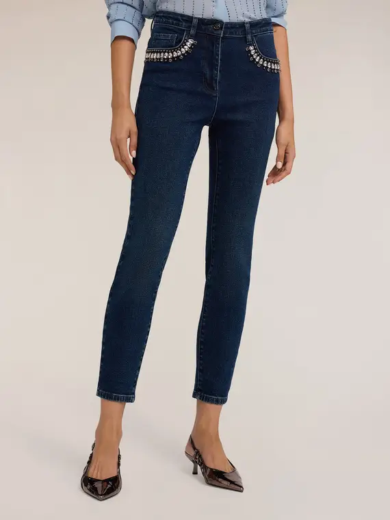 Motivi Jeans Donna Blu 4324066 miniatura 3