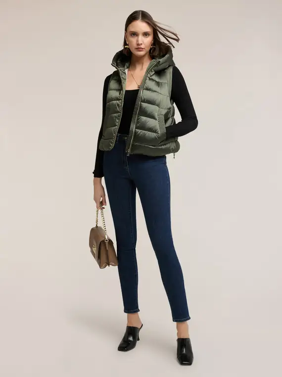 Jeans skinny push-up Gisele Donna, Blu