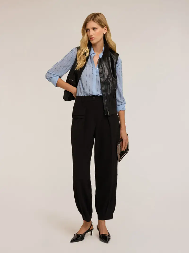 Motivi Pantaloni cargo Donna Nero 2262947