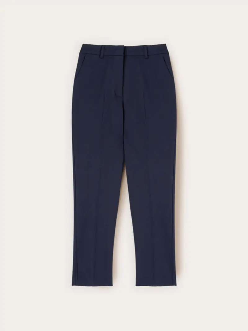 Pantaloni regular Donna, Blu