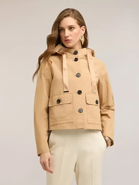 Motivi Parka Donna Beige 4324094 miniatura 3