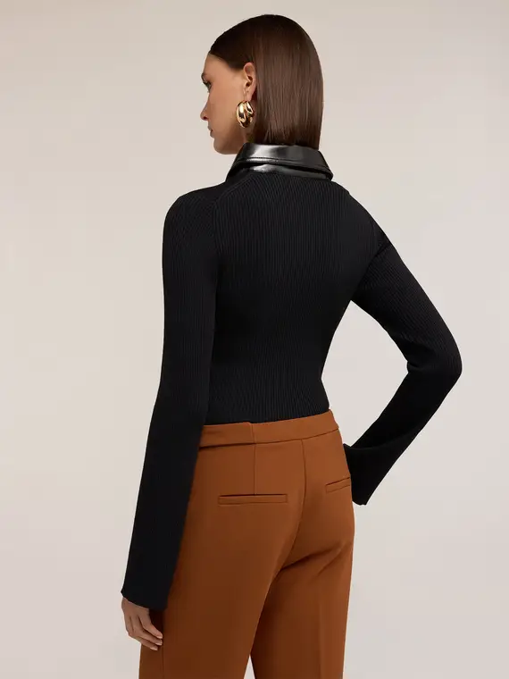 Motivi Polo Donna Nero 3817627 miniatura 2