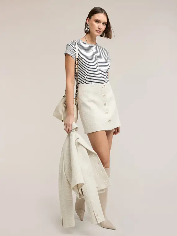 Motivi T-shirt Donna Blu 4246632 miniatura 3