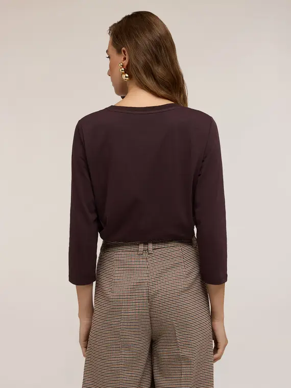 Motivi T-shirt Donna Marrone 2756783 miniatura 2