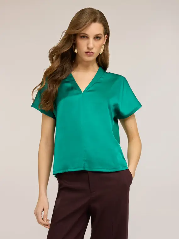 Motivi T-shirt Donna Verde 4323976 miniatura 3