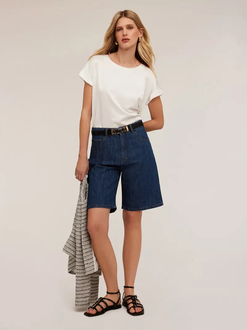 Motivi T-shirt Donna Bianco 947132