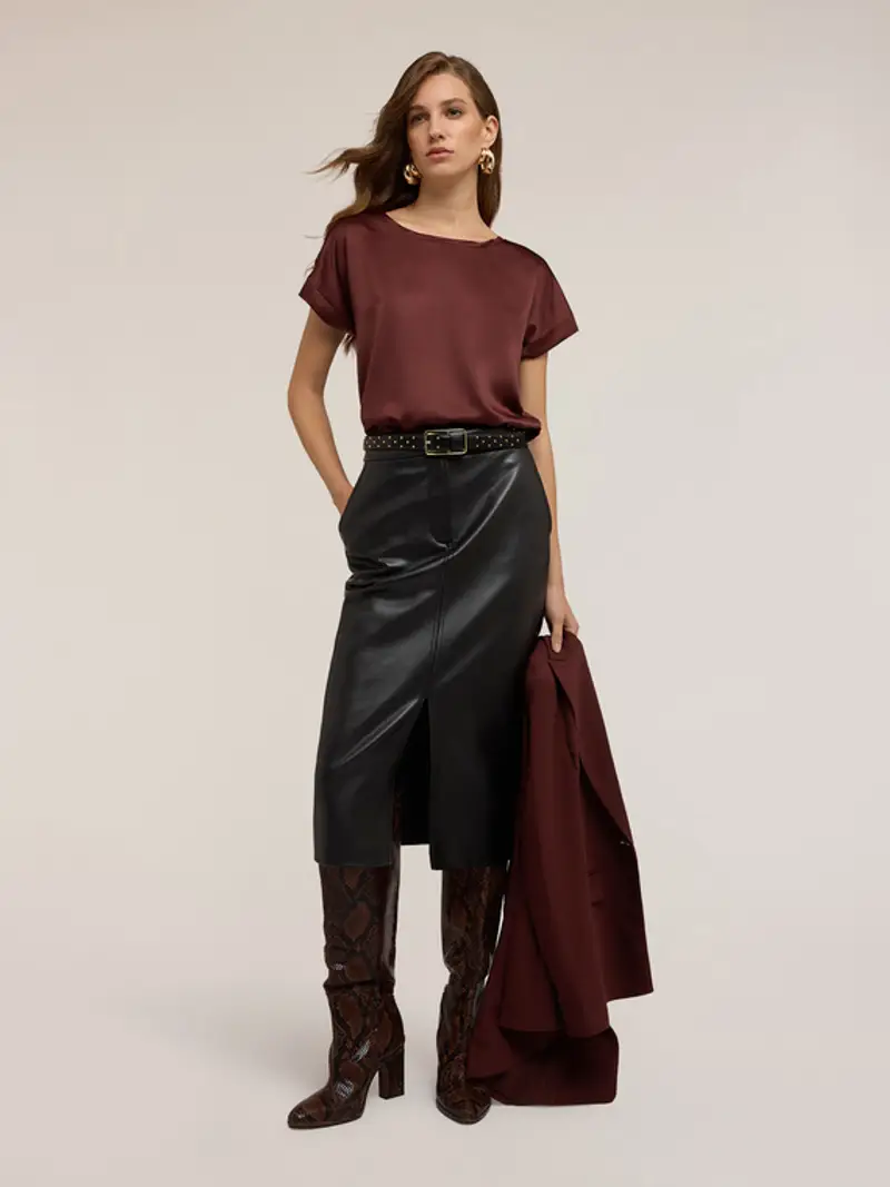 Motivi T-shirt Donna Marrone 2262818