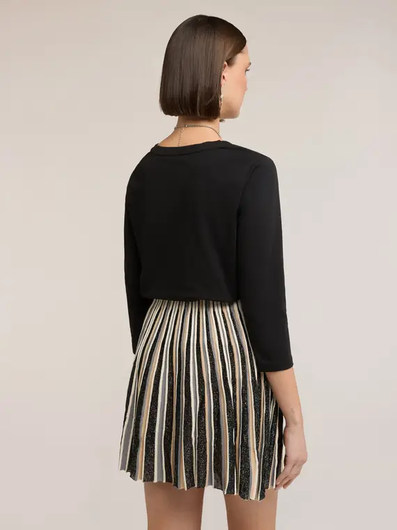 Motivi T-shirt Donna Nero 4246630 miniatura 2