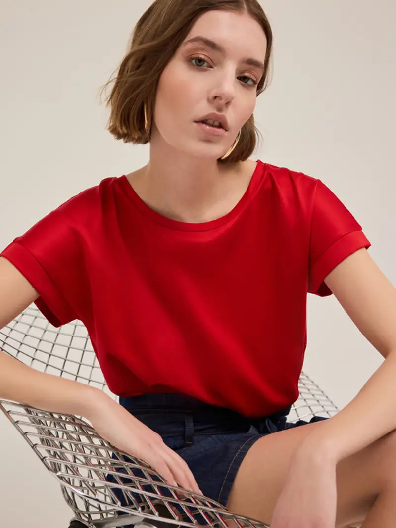 Motivi T-shirt Donna Rosso 932175