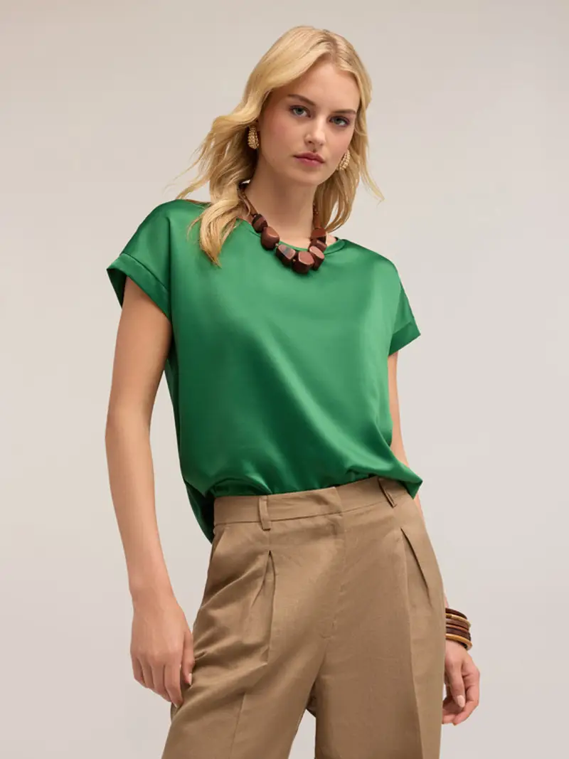 Motivi T-shirt Donna Verde 947564