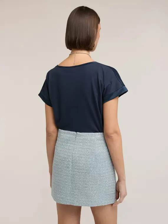 Motivi T-shirt Donna Blu 4246623 miniatura 2