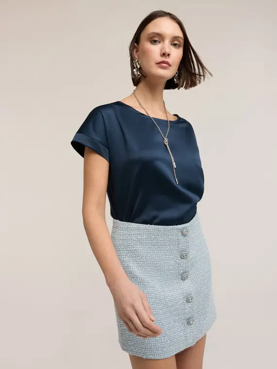 Motivi T-shirt Donna Blu 4246623