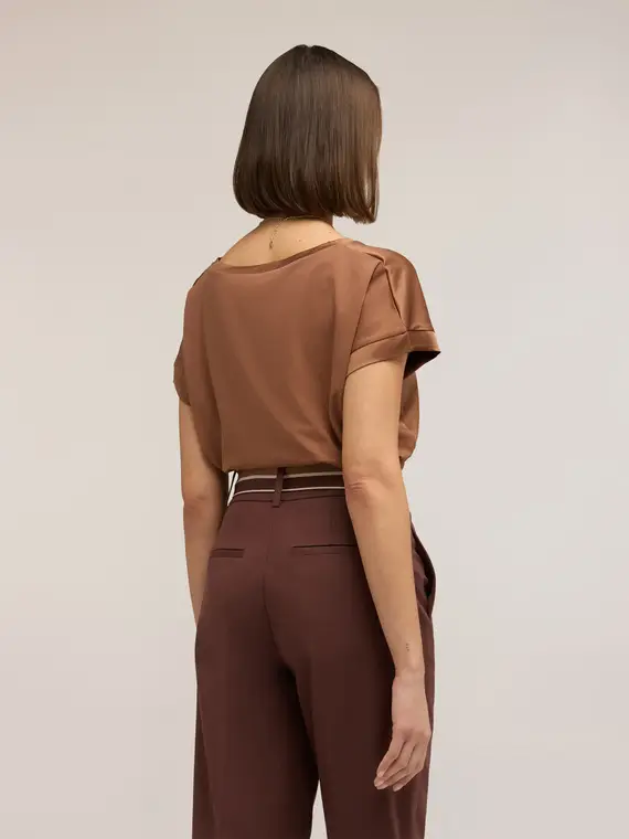 Motivi T-shirt Donna Marrone 4246624 miniatura 2