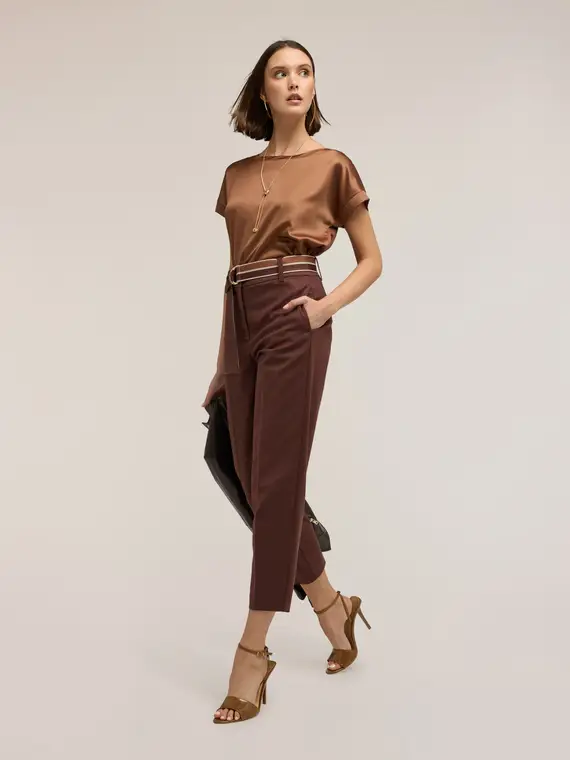 Motivi T-shirt Donna Marrone 4246624