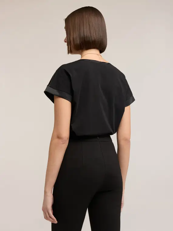 Motivi T-shirt Donna Nero 4246625 miniatura 2