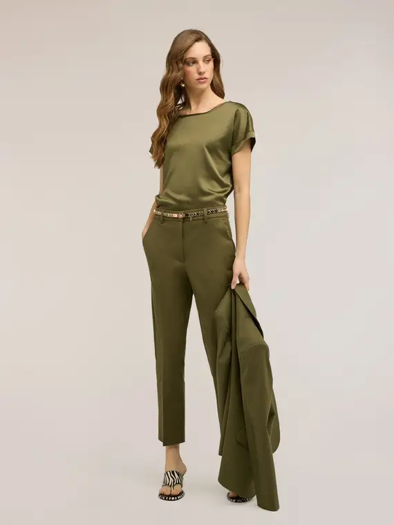 Motivi T-shirt Donna Verde 4246626 miniatura 3