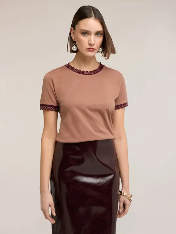 Motivi T-shirt Donna Marrone 4246611
