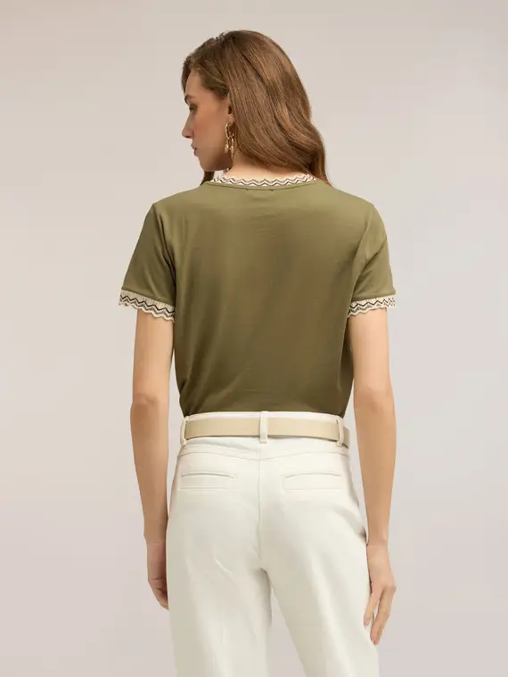 Motivi T-shirt Donna Verde 4246612 miniatura 2