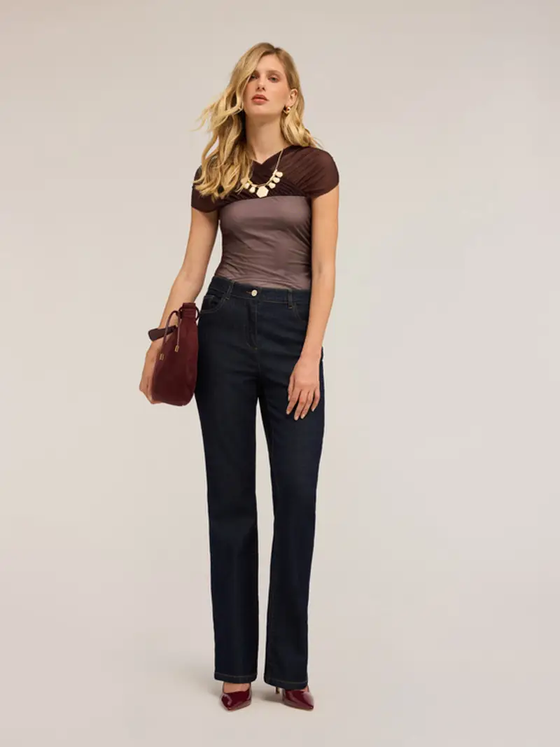 Motivi T-shirt Donna Marrone 2262805