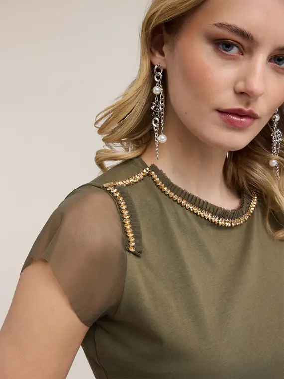 Motivi T-shirt Donna Verde 4323980 miniatura 3