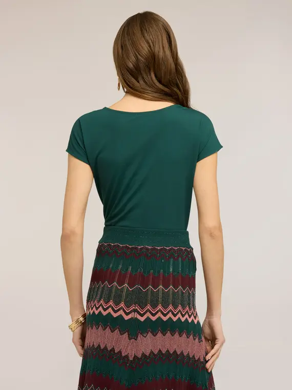 Motivi T-shirt Donna Verde 4346873 miniatura 2