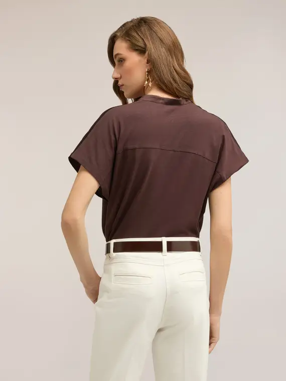 Motivi T-shirt Donna Marrone 4323973 miniatura 2