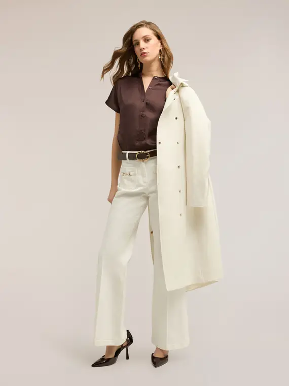 Motivi T-shirt Donna Marrone 4323973 miniatura 3