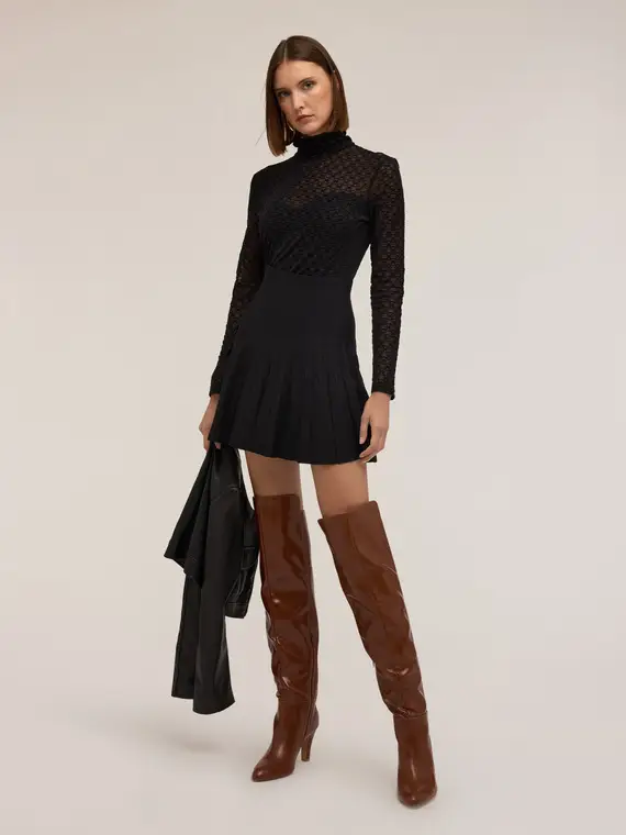 Motivi T-shirt Donna Nero 4323989 miniatura 3