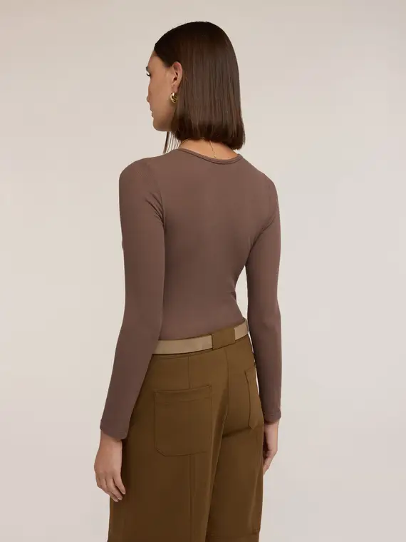 Motivi T-shirt Donna Marrone 3103817 miniatura 2