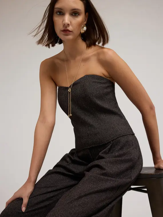 Motivi Top Donna Marrone 3930258 miniatura 3