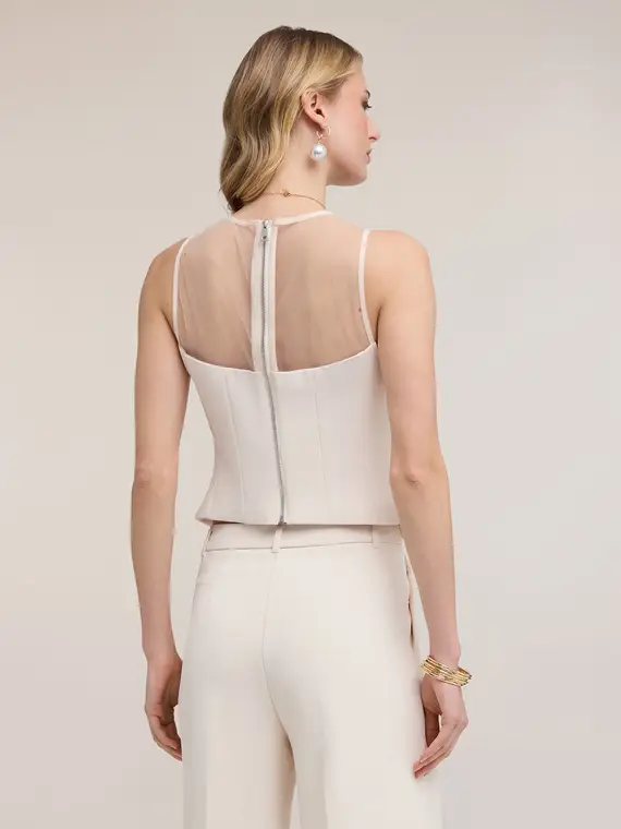 Motivi Top Donna Beige 4323966 miniatura 2