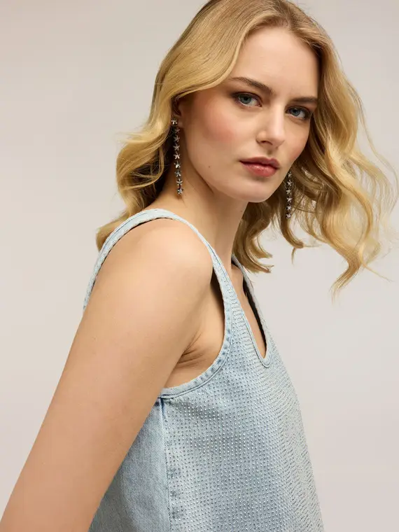 Motivi Top Donna Denim 4246591 miniatura 3