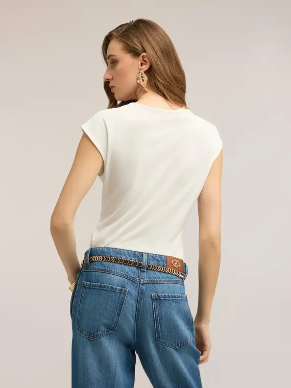 Motivi Top Donna Bianco 4323977 miniatura 2