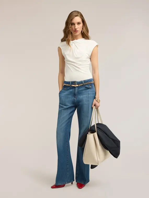 Motivi Top Donna Bianco 4323977 miniatura 3