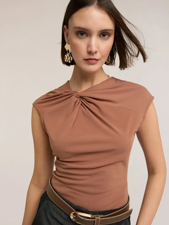 Motivi Top Donna Marrone 4246617 miniatura 3