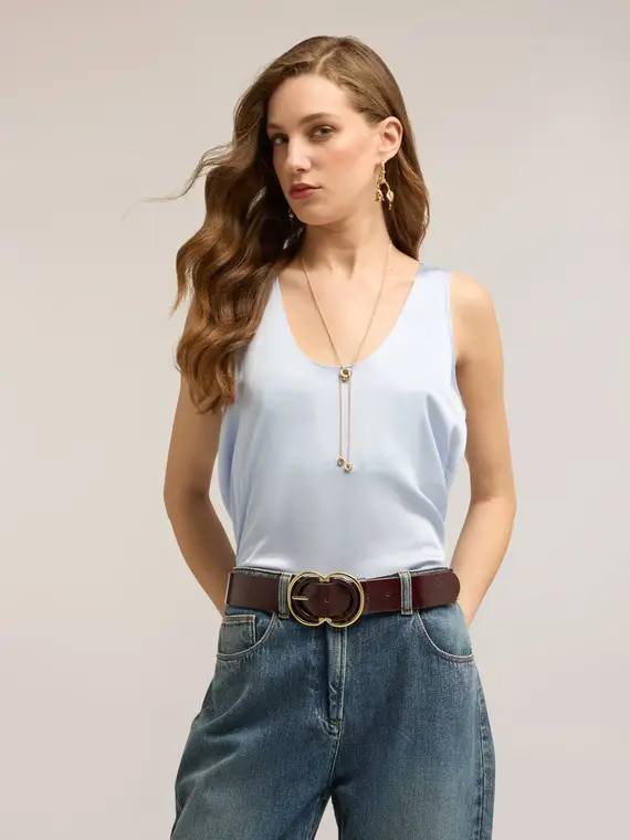 Motivi Top Donna Azzurro 4323962 miniatura 3