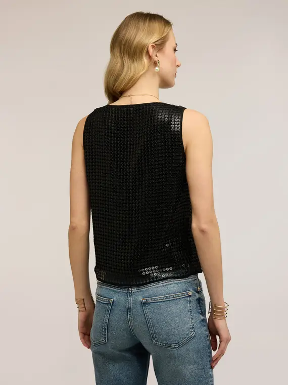 Motivi Top Donna Nero 4323901 miniatura 2