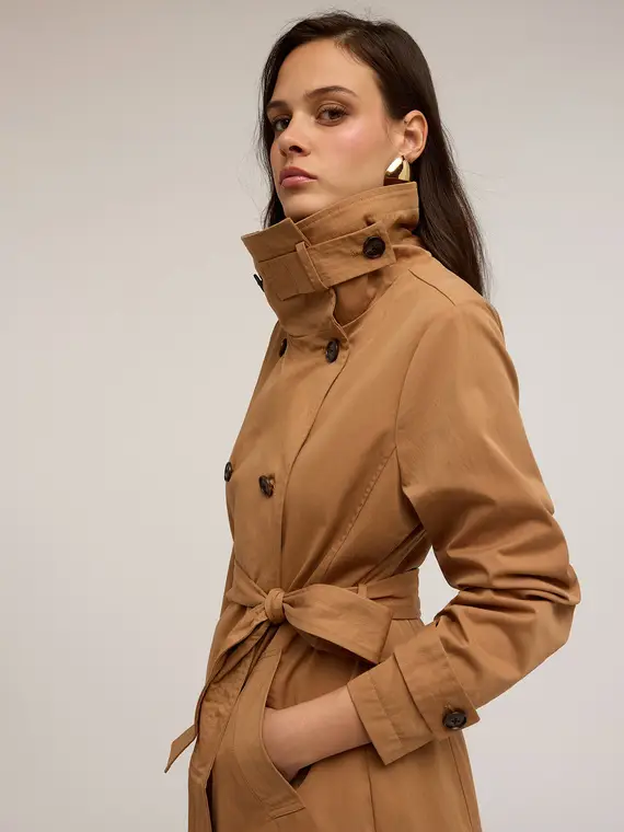 Motivi Trench Donna Marrone 4323888 miniatura 3