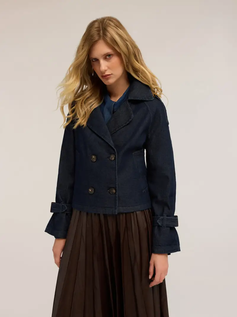 Motivi Trench Donna Denim 2263066