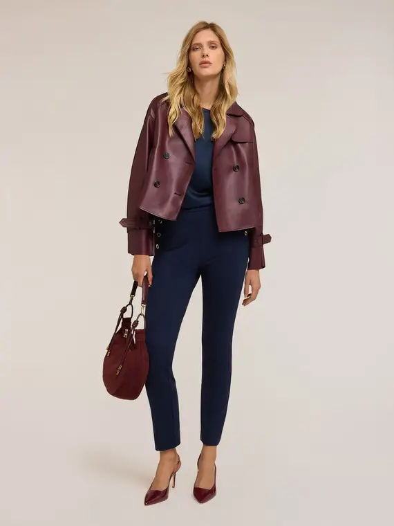 Motivi Trench Donna Bordeaux 3455279 miniatura 3