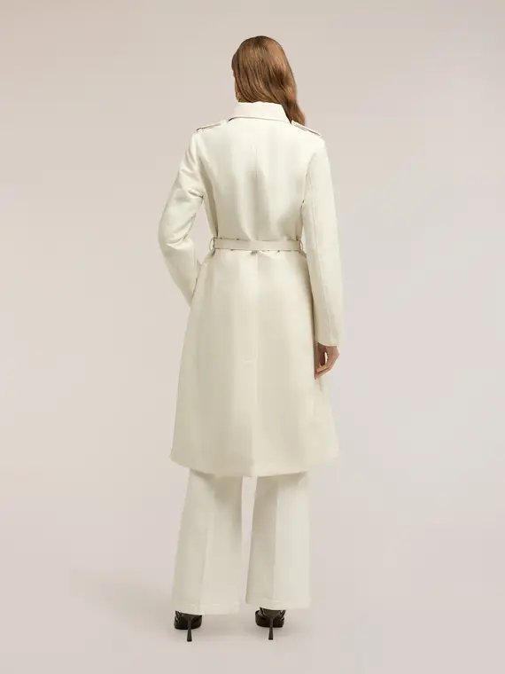 Motivi Trench Donna Bianco 4323882 miniatura 2