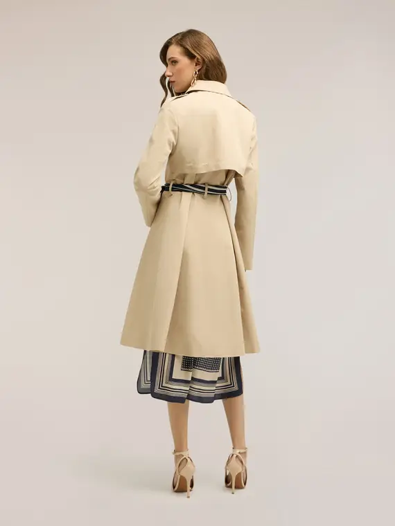 Motivi Trench Donna Beige 4323883 miniatura 2